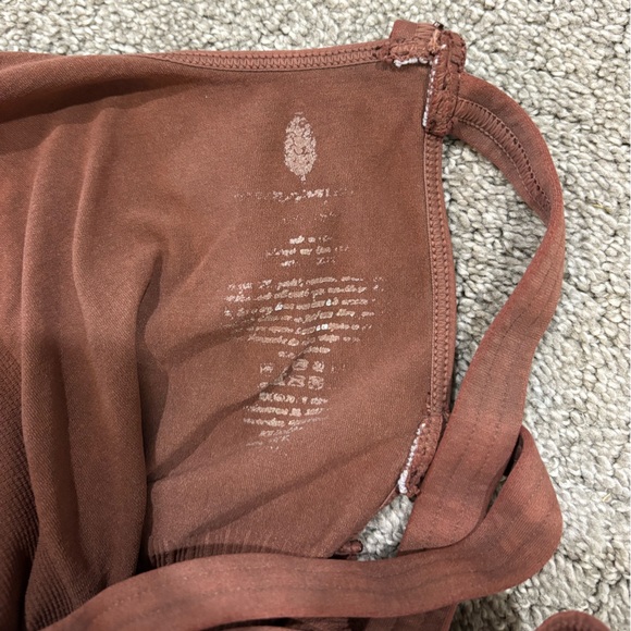 Free People Movement Good Karma Onesie - Brown - XS/S - Picture 4 of 4